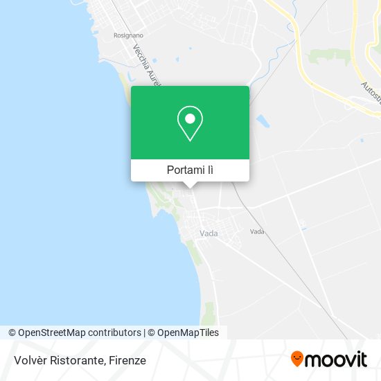 Mappa Volvèr Ristorante