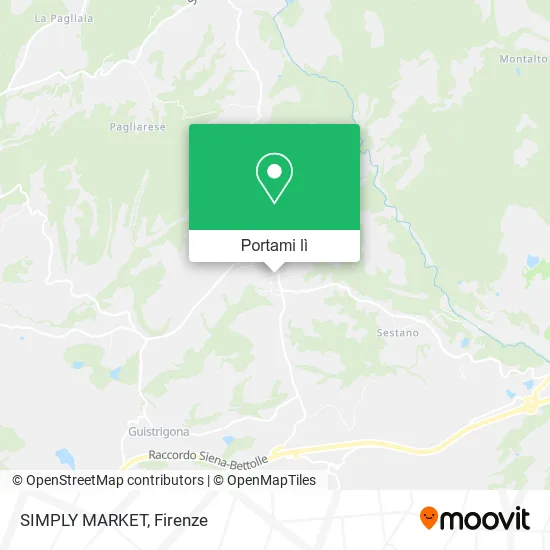 Mappa SIMPLY MARKET
