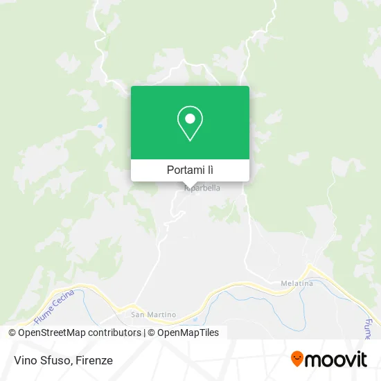 Mappa Vino Sfuso