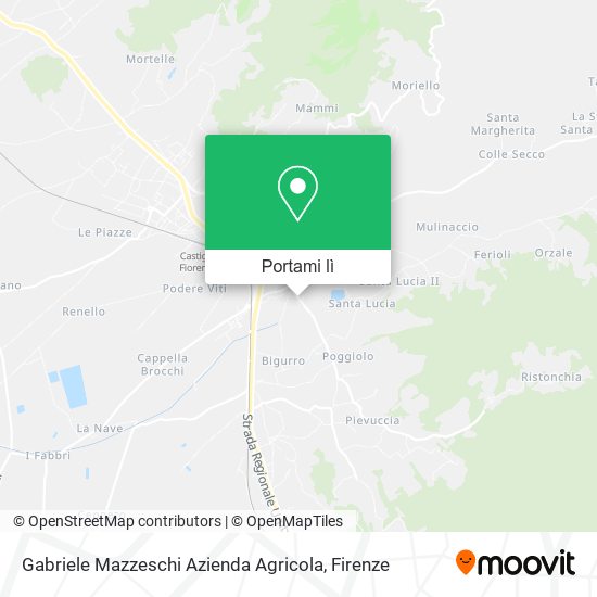 Mappa Gabriele Mazzeschi Azienda Agricola