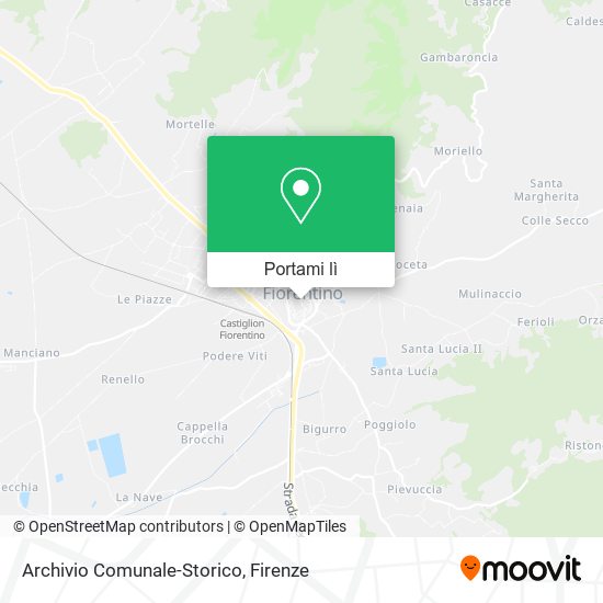 Mappa Archivio Comunale-Storico