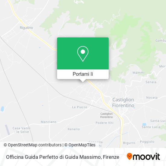 Mappa Officina Guida Perfetto di Guida Massimo
