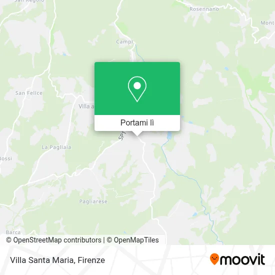 Mappa Villa Santa Maria