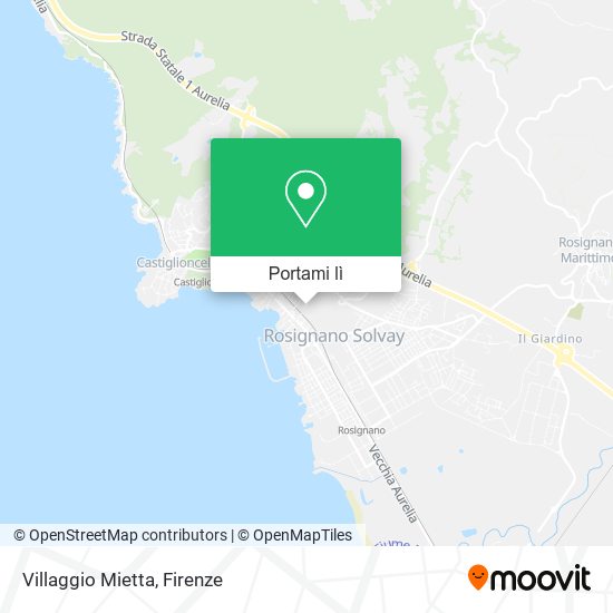 Mappa Villaggio Mietta