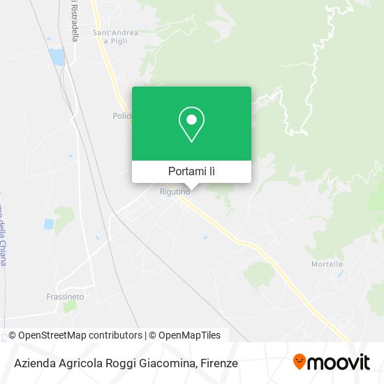 Mappa Azienda Agricola Roggi Giacomina