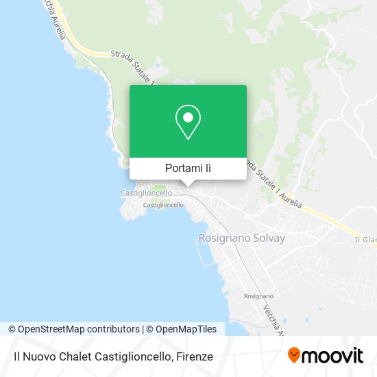 Mappa Il Nuovo Chalet Castiglioncello