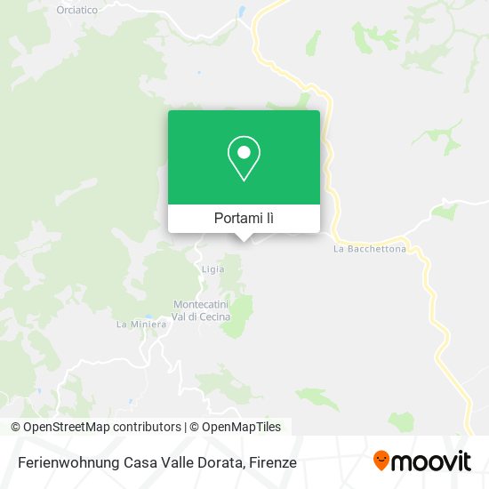 Mappa Ferienwohnung Casa Valle Dorata