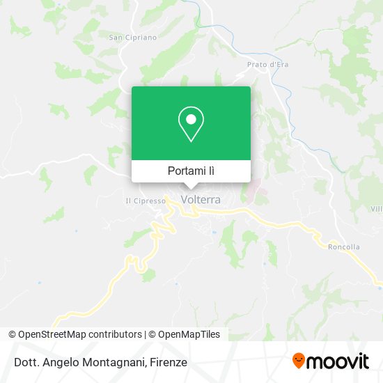 Mappa Dott. Angelo Montagnani