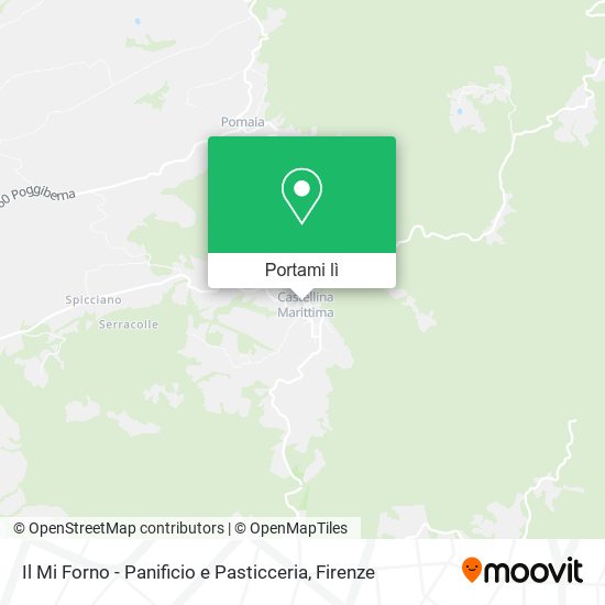 Mappa Il Mi Forno - Panificio e Pasticceria