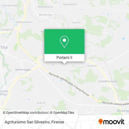 Mappa Agriturismo San Silvestro