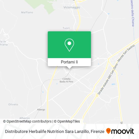Mappa Distributore Herbalife Nutrition Sara Lanzillo