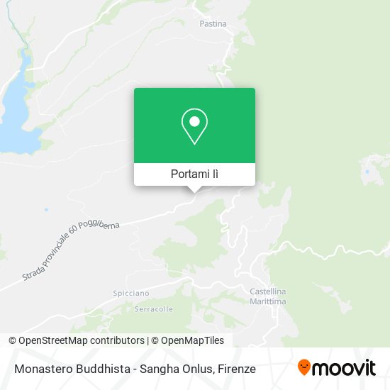 Mappa Monastero Buddhista - Sangha Onlus