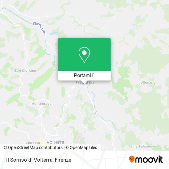 Mappa Il Sorriso di Volterra