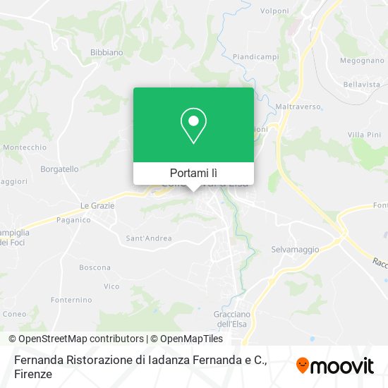 Mappa Fernanda Ristorazione di Iadanza Fernanda e C.