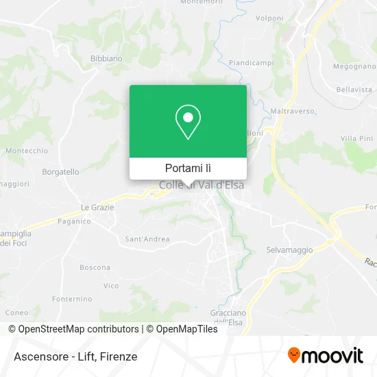Mappa Ascensore - Lift
