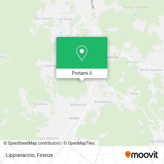Mappa Lippianaccio