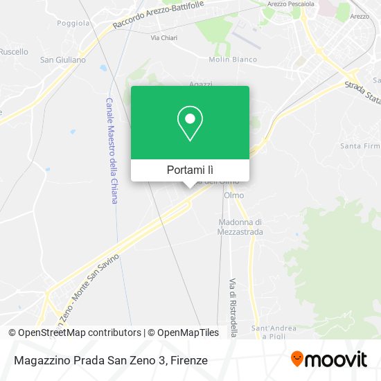 Mappa Magazzino Prada San Zeno 3