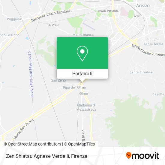 Mappa Zen Shiatsu Agnese Verdelli