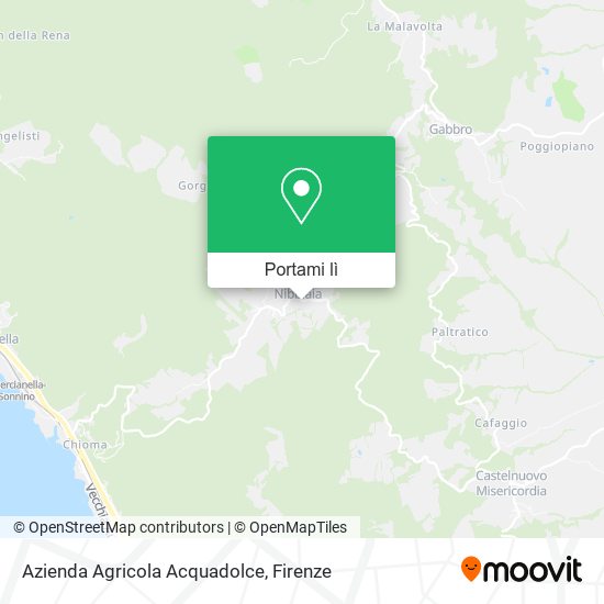Mappa Azienda Agricola Acquadolce