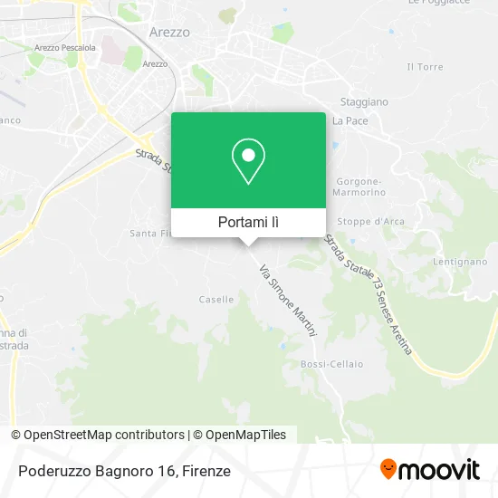 Mappa Poderuzzo Bagnoro 16