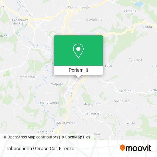 Mappa Tabaccheria Gerace Car