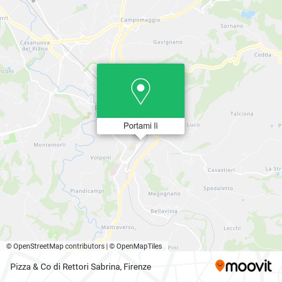 Mappa Pizza & Co di Rettori Sabrina