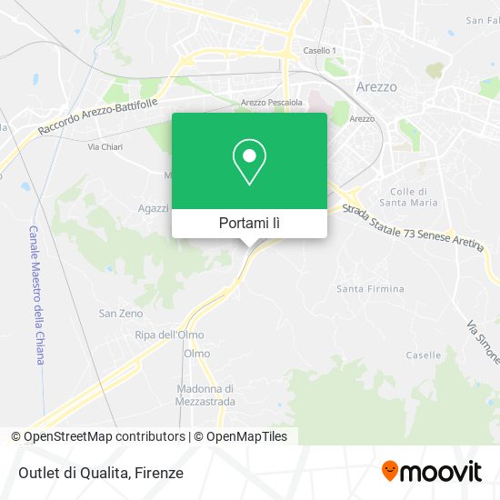 Mappa Outlet di Qualita