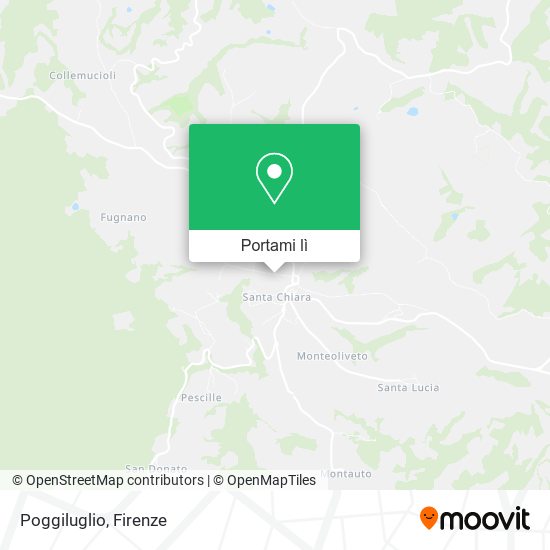 Mappa Poggiluglio