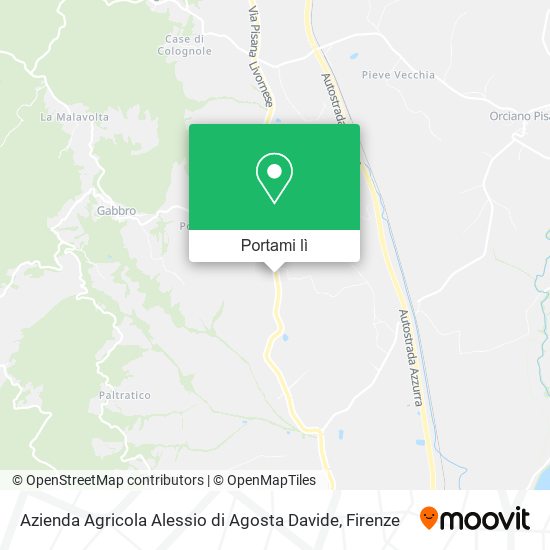 Mappa Azienda Agricola Alessio di Agosta Davide