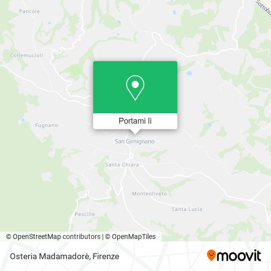 Mappa Osteria Madamadorè
