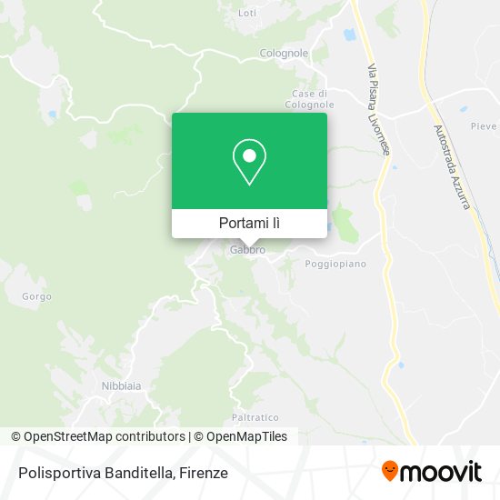 Mappa Polisportiva Banditella