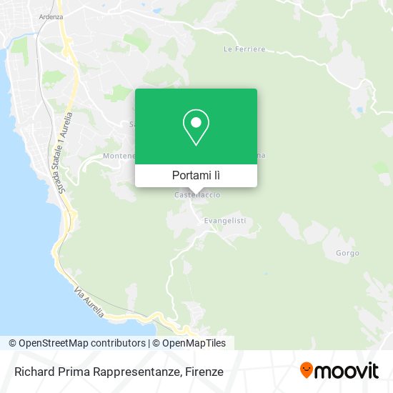 Mappa Richard Prima Rappresentanze