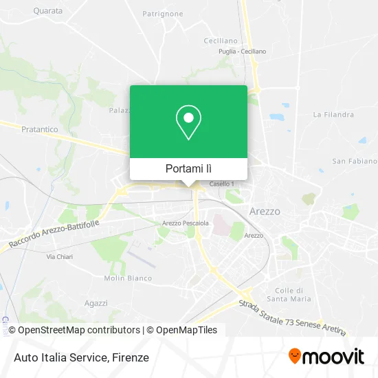 Mappa Auto Italia Service