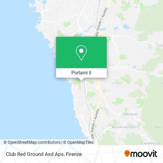Mappa Club Red Ground Asd Aps