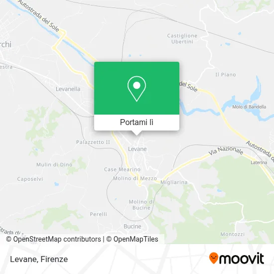 Mappa Levane