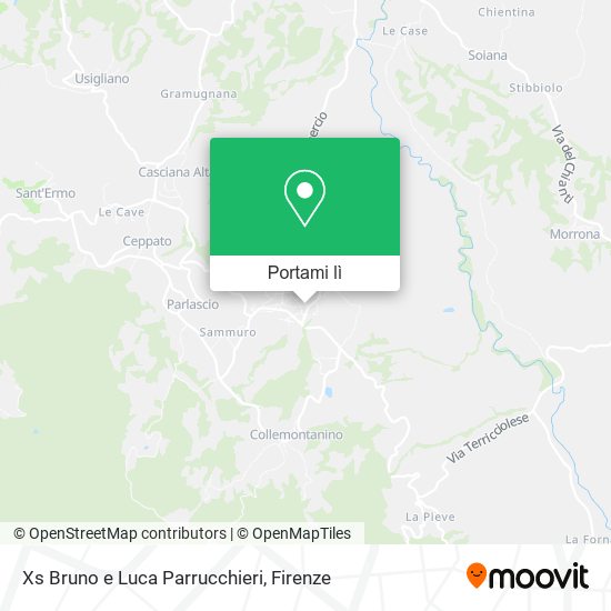 Mappa Xs Bruno e Luca Parrucchieri