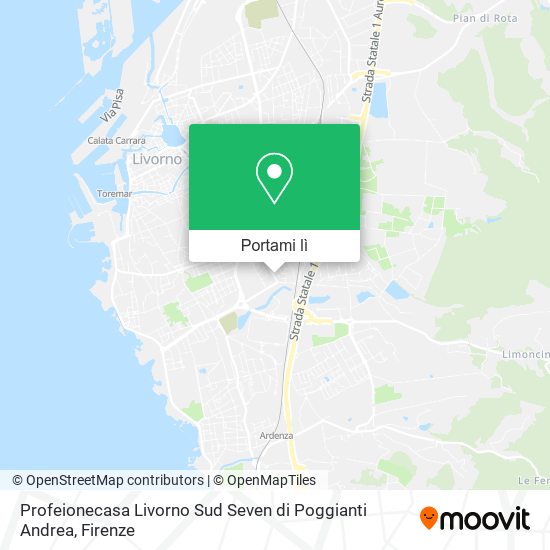 Mappa Profeionecasa Livorno Sud Seven di Poggianti Andrea