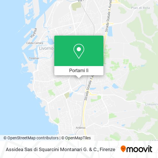 Mappa Assidea Sas di Squarcini Montanari G. & C.