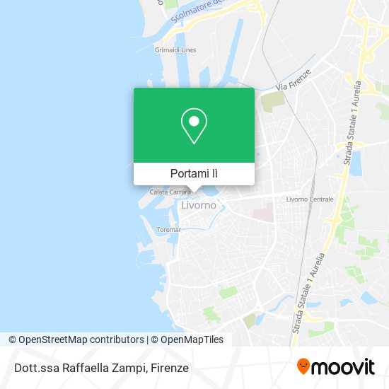 Mappa Dott.ssa Raffaella Zampi