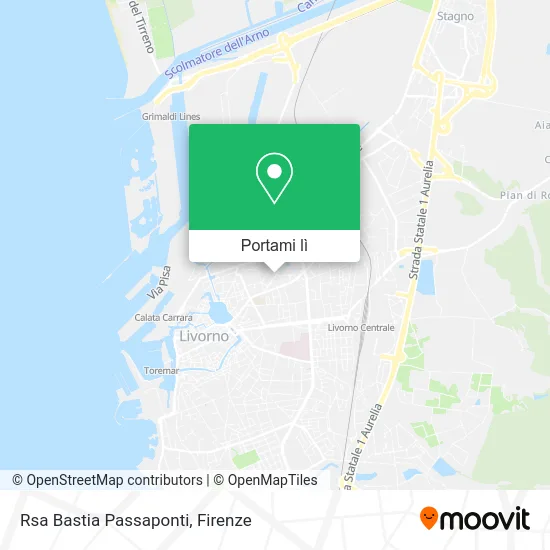 Mappa Rsa Bastia Passaponti