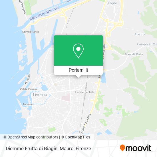 Mappa Diemme Frutta di Biagini Mauro