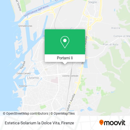 Mappa Estetica-Solarium la Dolce Vita