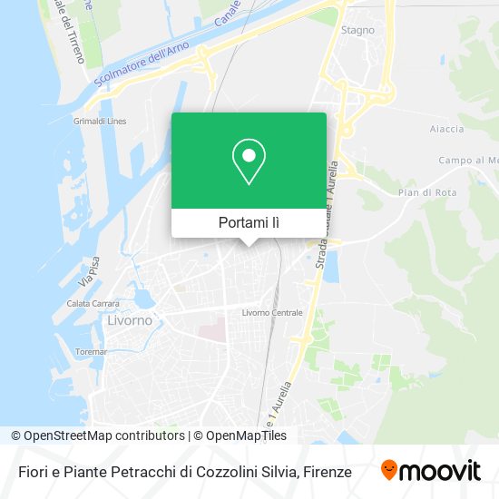Mappa Fiori e Piante Petracchi di Cozzolini Silvia