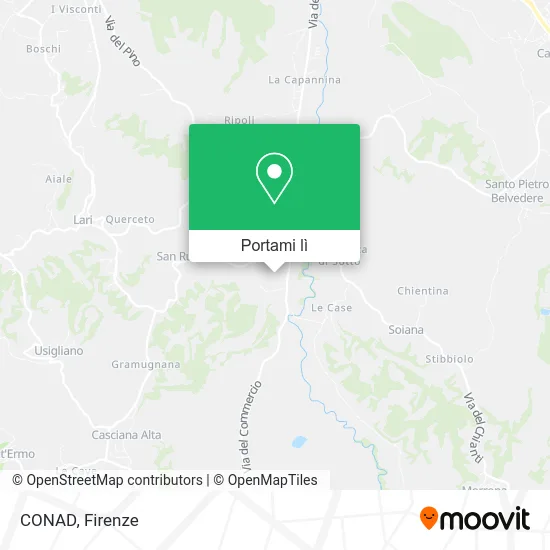 Mappa CONAD