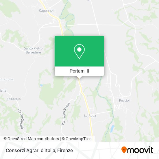 Mappa Consorzi Agrari d'Italia