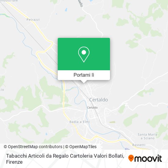Mappa Tabacchi Articoli da Regalo Cartoleria Valori Bollati