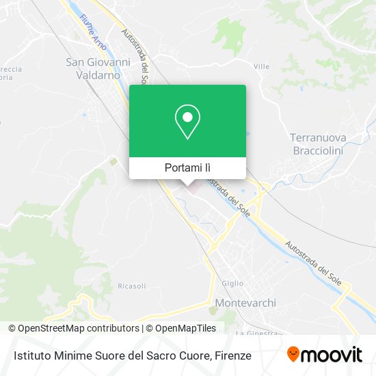 Mappa Istituto Minime Suore del Sacro Cuore
