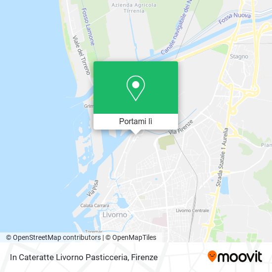 Mappa In Cateratte Livorno Pasticceria