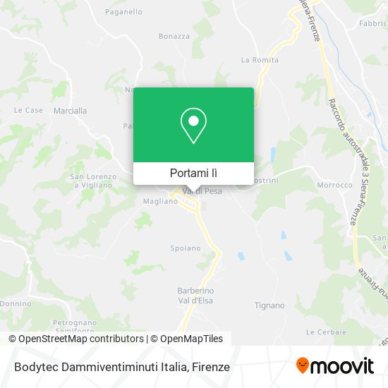 Mappa Bodytec Dammiventiminuti Italia