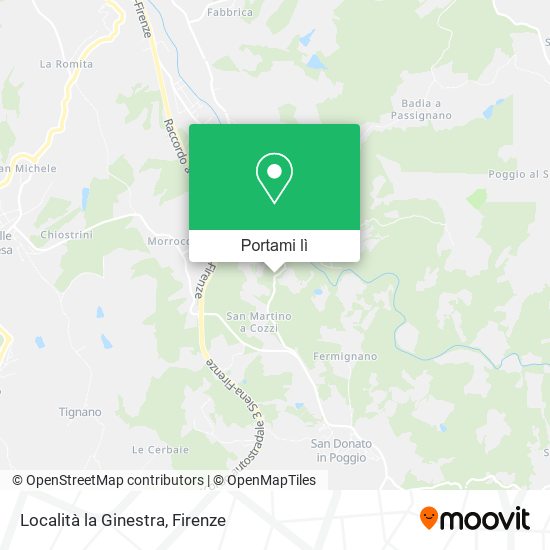 Mappa Località la Ginestra